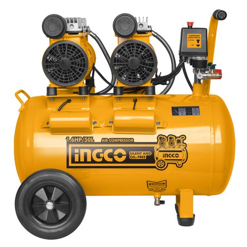 Ingco silent and oil free air compressor 50L