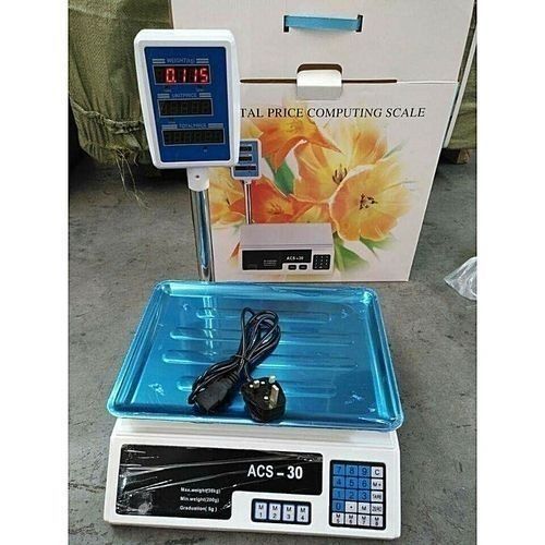 Original ACS 30 Digital Weighing Scale - Up To 30Kgs