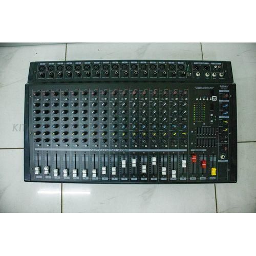 max Max 16CH Mixer With Amplifier DSP Effects, MP3 Player, USB, BT
