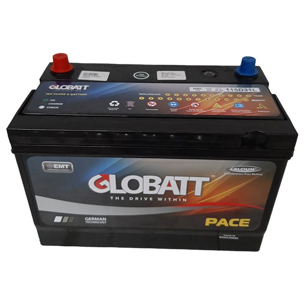 JIS-N90L-GLOBATT-115D31L Car Battery