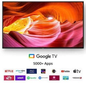Sony 43 Inch 43X75K UHD 4K With HDR Smart TV (Google TV)
