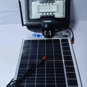 Solar Light 600W Solar Floodlight with 4G CCTV Camera, SIM Card PTZ, Motion Tracking, Night Vision, Two-Way Audio