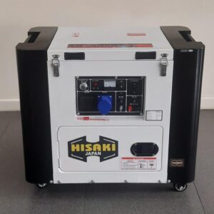 10kva Hisaki Japan HK8000SNA DIESEL Generator  CLOSED TYPE WITH ATS SINGLE PHASE