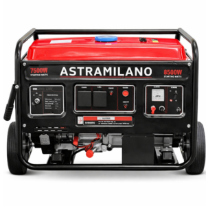 7.5kVA Astramilano AM7500EXE Key Start Petrol Generator
