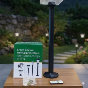 YX 3103 Solar Garden Pillar Lights