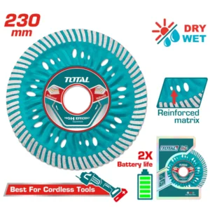 Total 230mm Ultra-thin Diamond Disc (TAC062301)