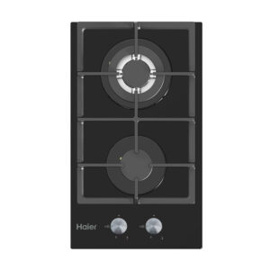 The Haier Glass Inbuilt 2 Burner Hob Cooker - HOB-2F30B