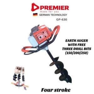 Premier Earth Auger 4-Stroke Petrol Power (with 3 Free Drill Bits) GP-630