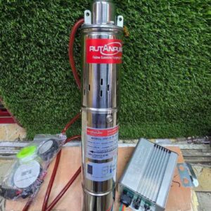 Rutan 275W Solar Brushless Screw Pump with Inverter - 70M Head