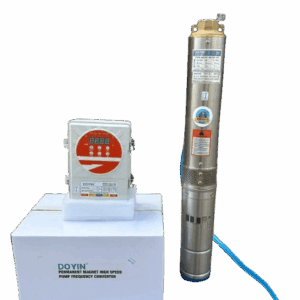 DOYIN 3SDS4-400W (0.5HP) DC Submersible Solar Pump Ordinary Impeller and Controller 55m Max Head, Max Rate 4m3/h