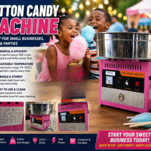 1KW Commercial Cotton Candy Machine