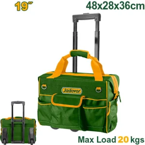 Jadever 19" Rolling Rigid Tool Bag