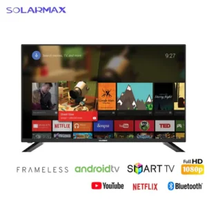 SOLARMAX 32" Smart Android Frameless TV