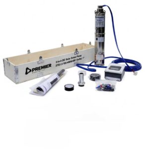 400W Premier DC Solar Brushless Submersible Pump 48V - Model 3TG1.5-105-400W/48V