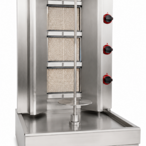 3 Burner Euromax Gas Shawarma Machine
