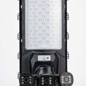 450W 2-in-1 Solar Street Light with AI Triple Lens Camera