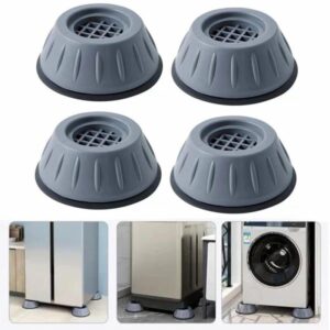 4pcs Anti-Vibration Pads for Washing Machines & Appliances