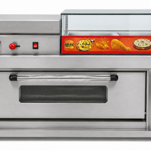 1 Deck 2 Trays Euromax Commercial Gas Deck Oven (Free Trays Included)