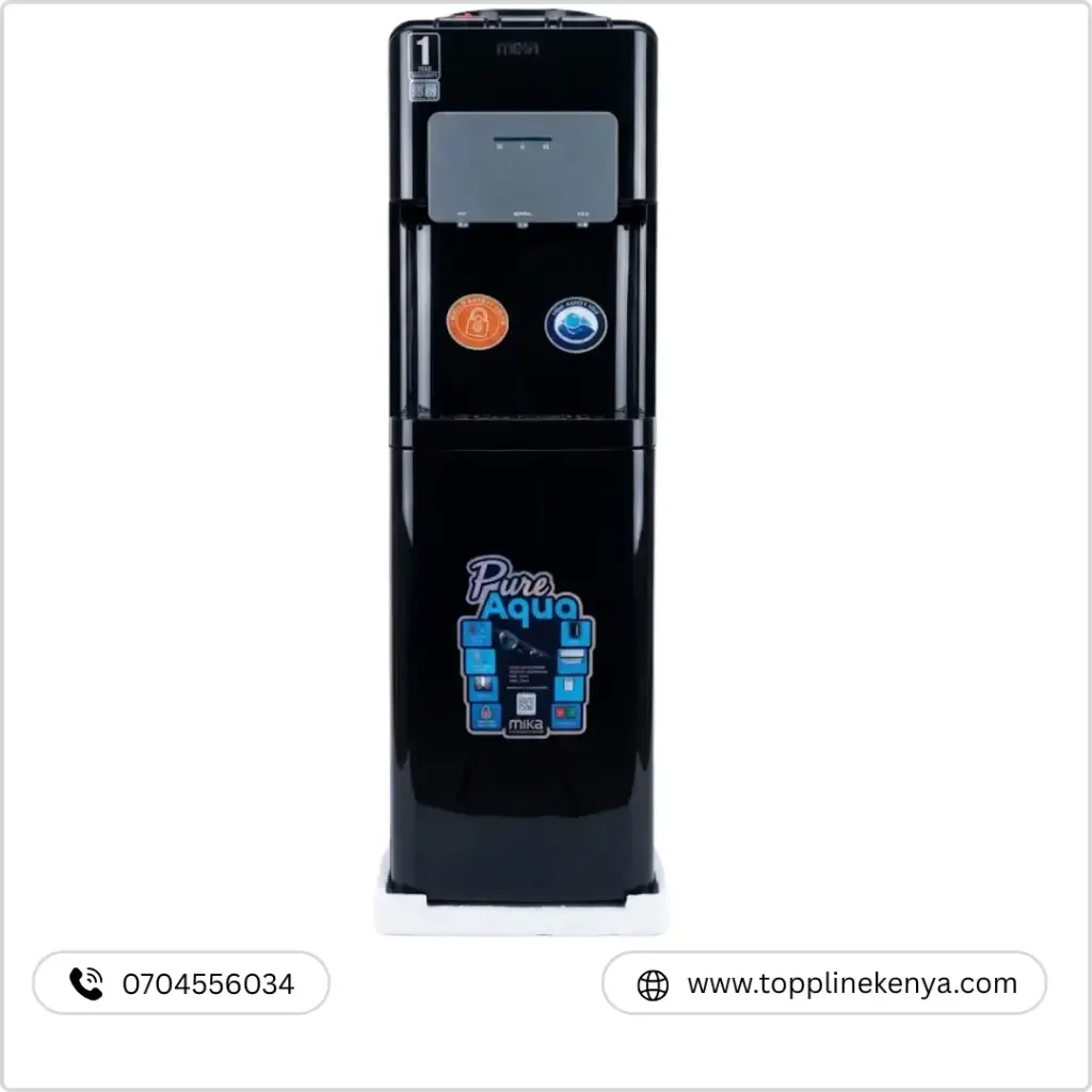 Mika MWD2307BG 3-Tap Water Dispenser _ Hot, Normal & Electric Cooling Freestanding Water Dispenser