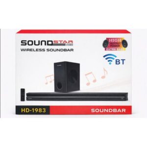 Soundstar HD-1983 Wireless Soundbar with Subwoofer