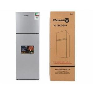 Volsmart 210L Double Door Refrigerator
