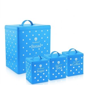 Germany's Haus Roland's Bread Bin with Canisters Set