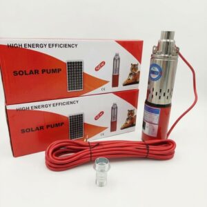 250W 24V Screw-Type Solar Submersible Water Pump