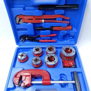 Die Stock Ratchet set of ¼½⅜¾ 11¼