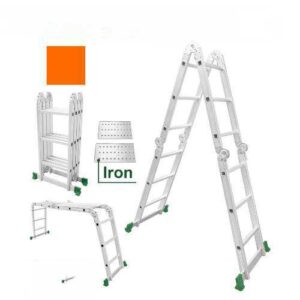 Jadever Multi-Purpose Aluminum Ladder 4 x 4 Steps (JDLD7H44)