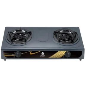 Nunix SC-002 Stainless Steel 2 Burner Gas Cooker