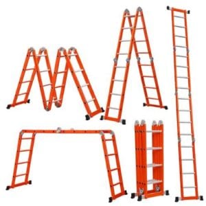 Fundi FFL47-FRP (4 x 7 Step) Folding Fibreglass Multi-Purpose Ladder