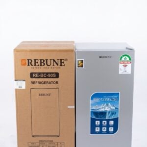 Rebune 90L Single Door Refrigerator RE-BC-90S Silver