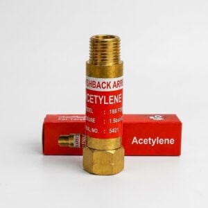 JTMAX Flashback Arrestor Acetylene Torch Side