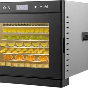 8 Trays Commercial Stainless Steel Food Dehydrator
