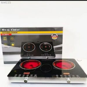 Real Crest SC-8000D 4000W Double Burner Infrared Cooker