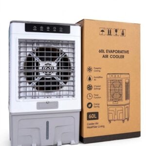 60L Evaporative Air Cooler with Extra-Large Water Tank