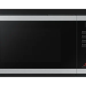 Samsung MS23DG4504ATE3 23L Digital Solo Microwave Oven, Black and Stainless Steel