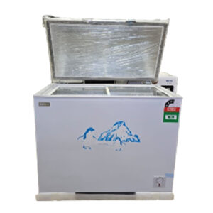 Ecomax 219L Chest Deep Freezer - Large Capacity with Direct Cooling and Adjustable Thermostat