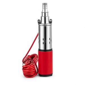 General 24V 250W DC Solar Submersible Screw Pump, 50m