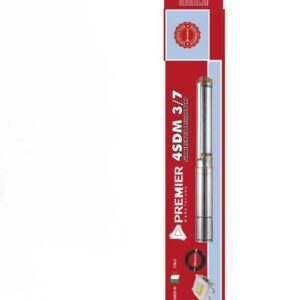 Premier 4SDM 3/7 Deep Well Submersible Pump 0.5HP 50m Head