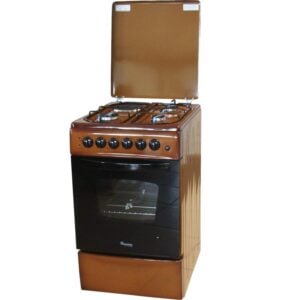 Ramtons RC805 3G + 1E 60x60cm Free-Standing Cooker - Brown