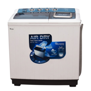 Ramtons RW/114 Super Jumbo 12kg Twin Tub Washing Machine with Air Dry Function