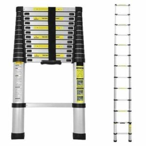 4.4M Aluminium Telescopic Extension Ladder